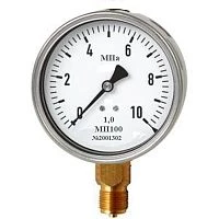 МП100Н 6 bar СВу кл.1,0 М20х1,5 Манометр виброустойчивый сухой УТ000015087