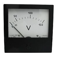 Э365.1-1 кВ 17,5 15750/100В 1,5 Киловольтметр переменного тока 120х120 УТ000004111