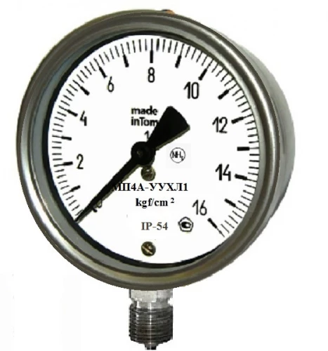 МП4А-Кс 600 кгс/см2 НЕРЖ. корпус УТ000015955