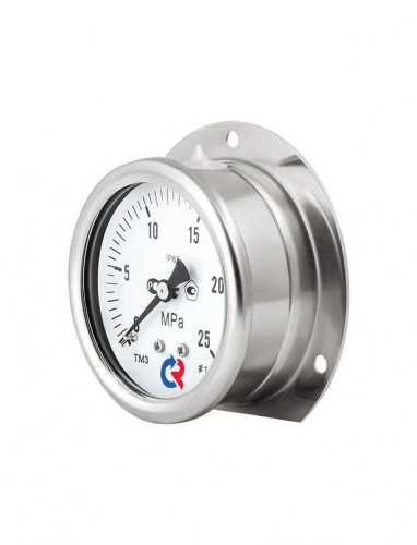 ТМ-320РКТ.00(0-0,1)MPa.Ф.G1/4".1,5 Зад. Фланец  ГЛИЦЕРИН УТ000004015