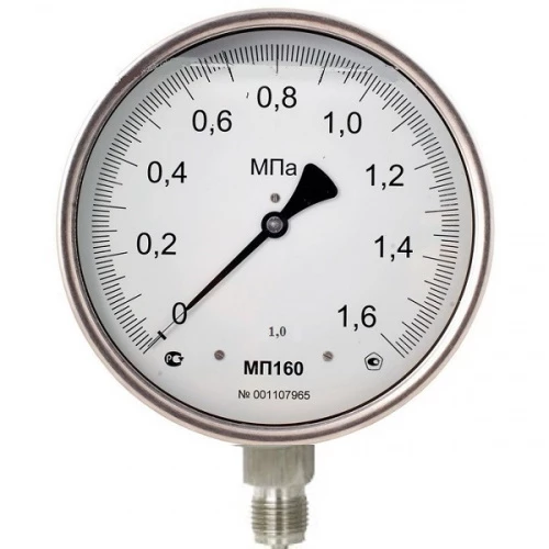 МП160НН 6 МПа кл.1,0 IP65 Манометр УТ000012799