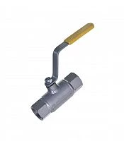 КШ.М.025.40-01 Ду25 Ру40 G1"(В)/G1"(В) Ст.20 Кран шаровой муфтовый ALSO УТ000015932