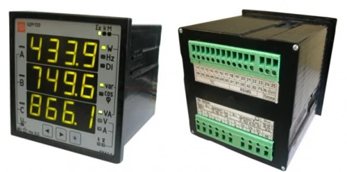 ЩП120-1000А/1А-220ВУ-1RS-х-З-0,5 ОО Прибор щитовой цифровой электроизмерительный УТ000007546